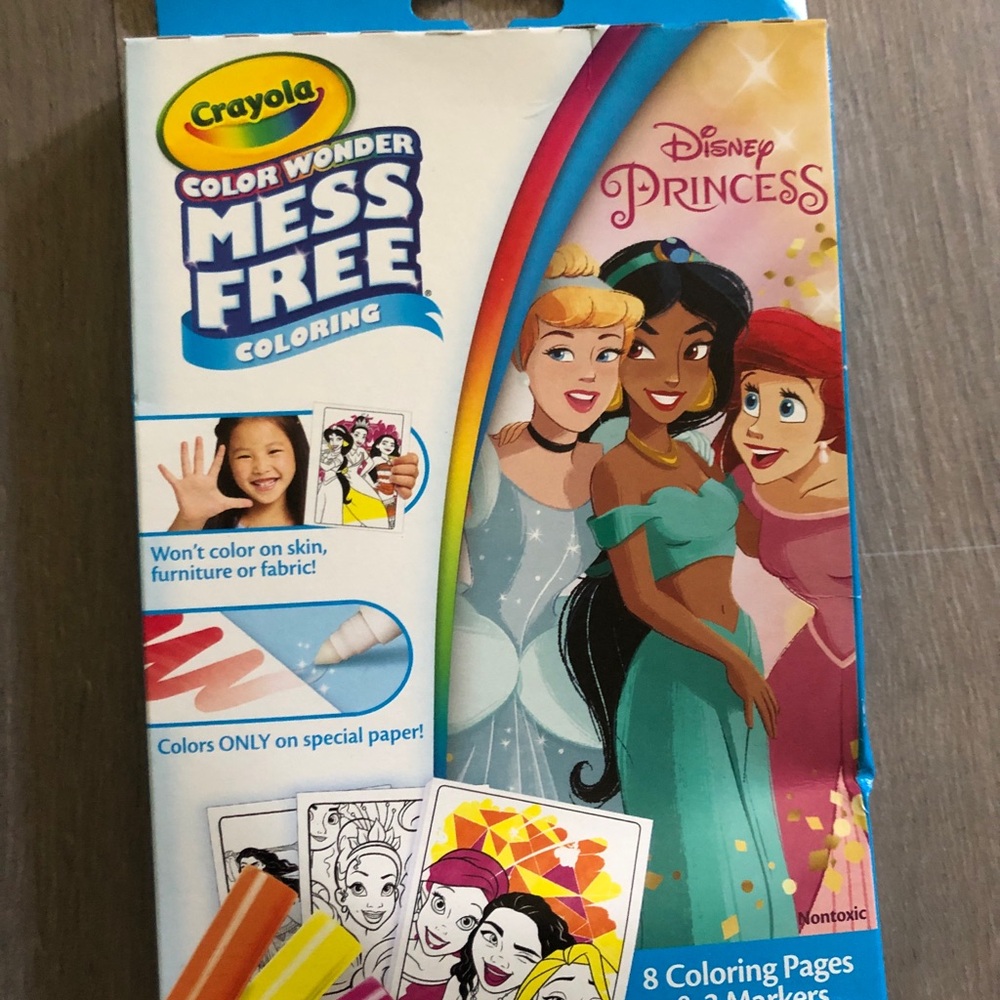 Crayola Color Wonder Disney Princess Coloring Set